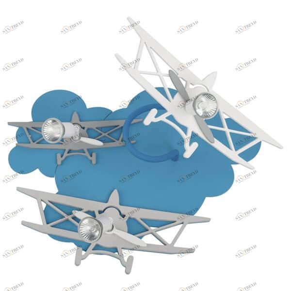Спот детский Plane "Три самолета" NOWODVORSKI PLANE 326591 Синий