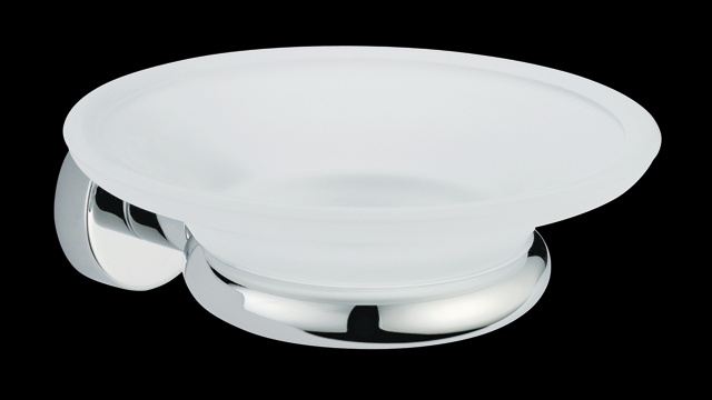 TE123 Мыльница в ванную, подвесная, из матового стекла bagno&associati TECNO Bagno & Associati