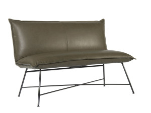 2-местный кожаный диван