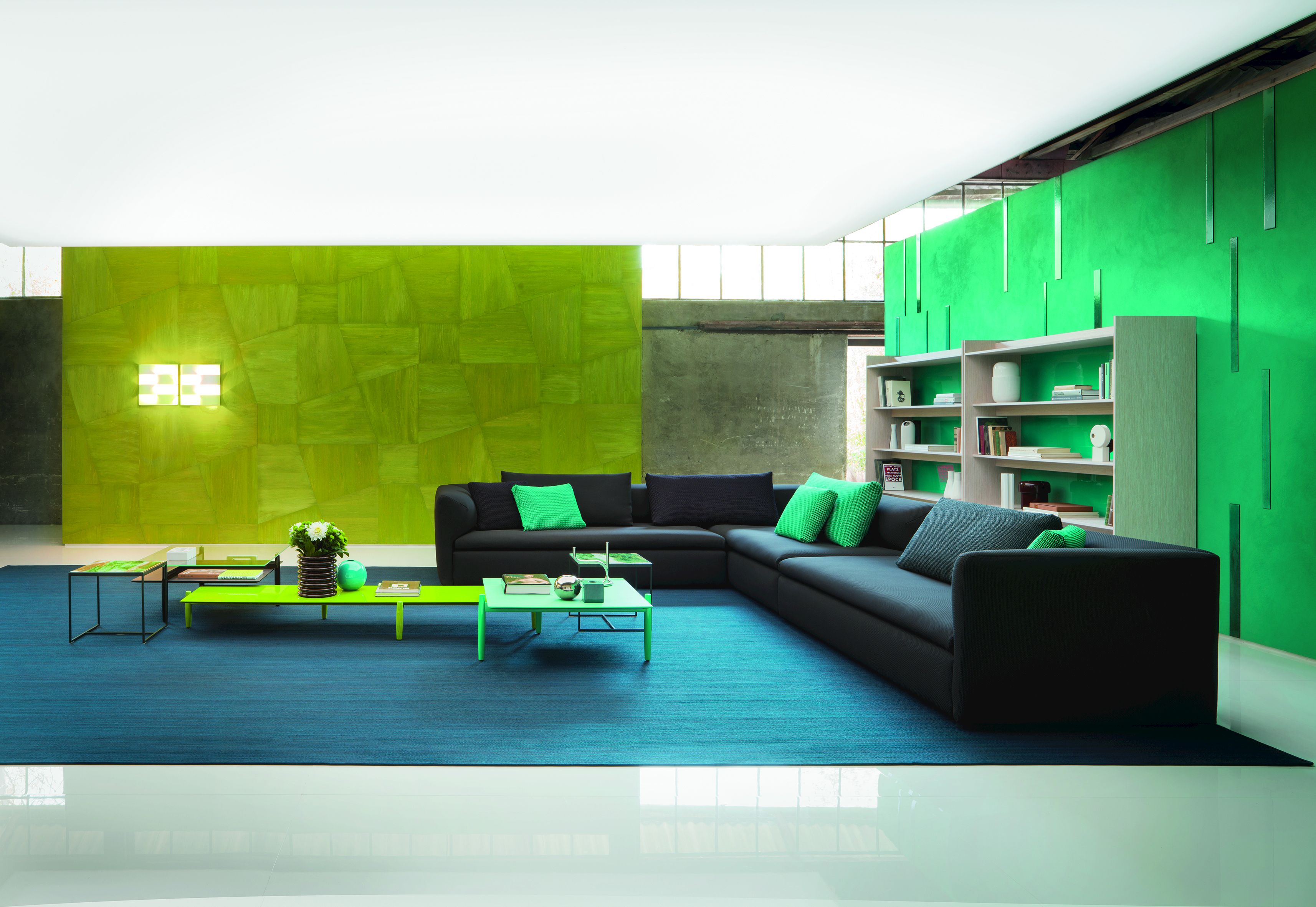 Съемный модульный диван из ткани Paola Lenti Walt ARCH-00009575