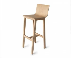 Askia Высокий табурет из дуба с подставкой для ног Version 3 1.c07.ok