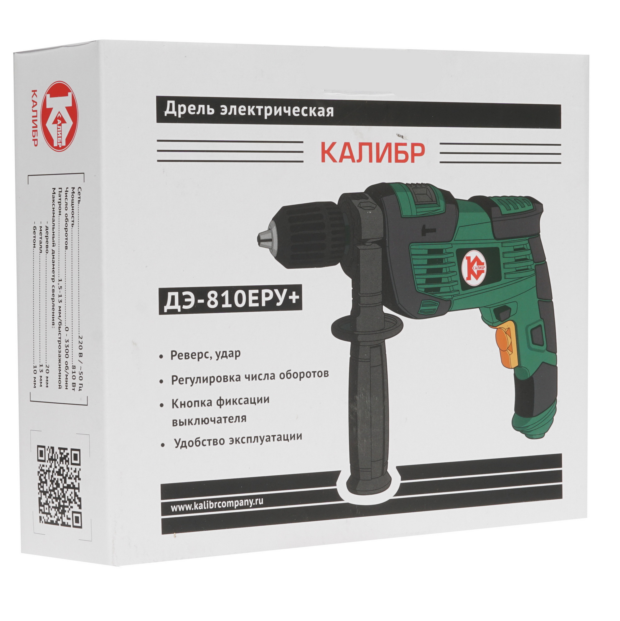 Дрель  Калибр ДЭ- 810ЕРУ+ 1263437 STDN-0085056 - Вид №6