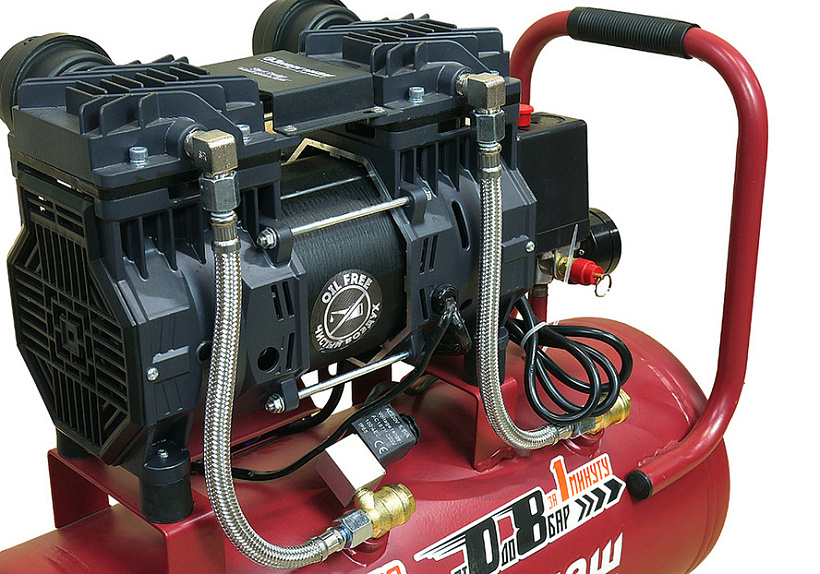 Компрессор поршневой безмасляный Энергомаш ВК1-24БМ 9179801 STDN-0004612 - Вид №7