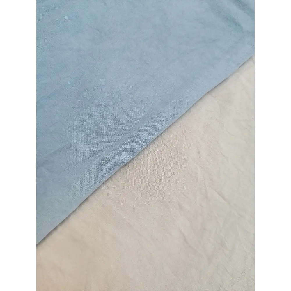 Комплект постельного белья НТК евро в нежных бежево-голубых тонах 89404954 STLM-1574119 - Вид №4