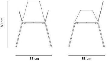 Lgtek Стул с обивкой и подлокотниками Tulipa sun-id-1461245 - Вид №10
