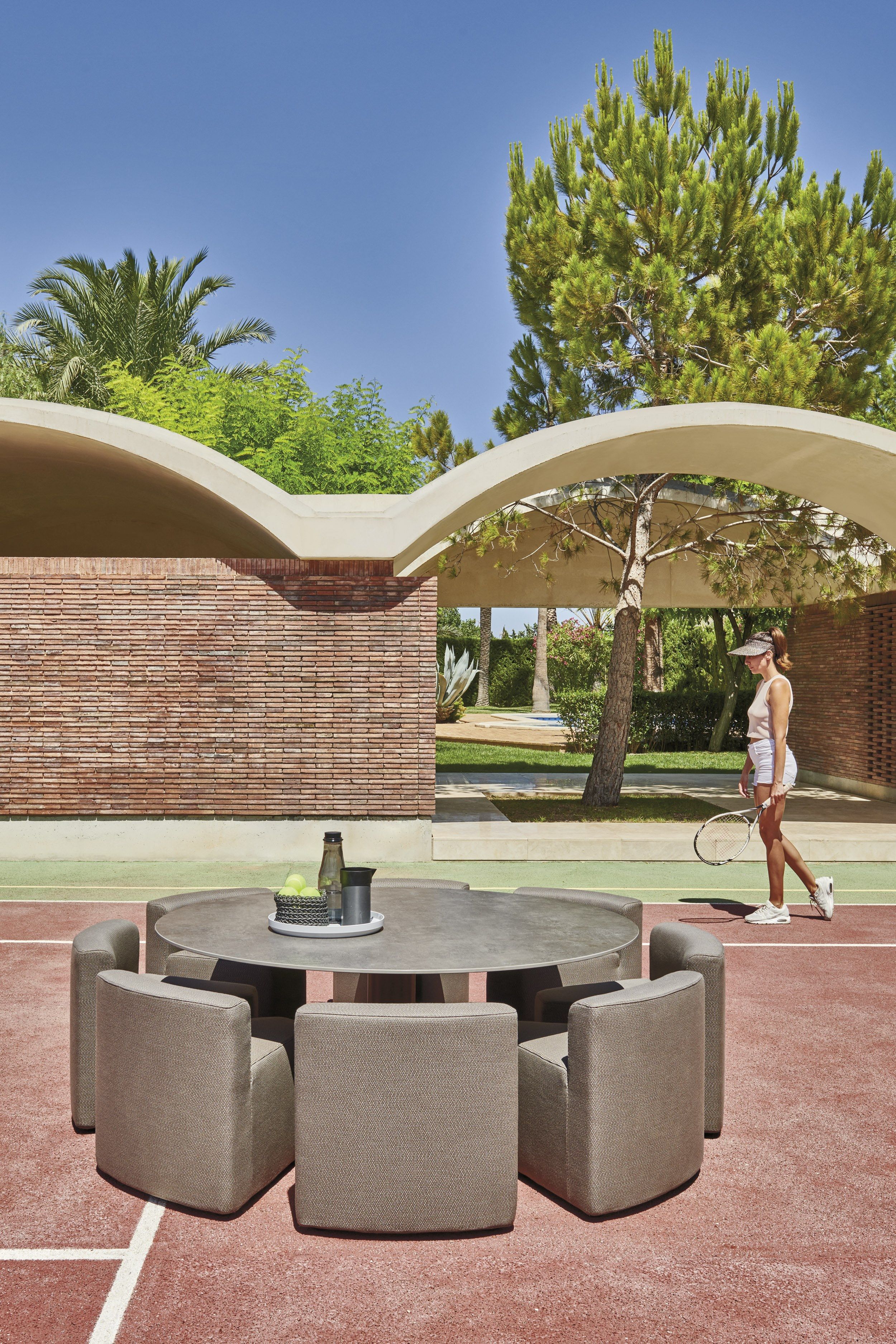 Съемное садовое кресло из синтетического волокна Varaschin In &amp ARCH-00081809 - Вид №11