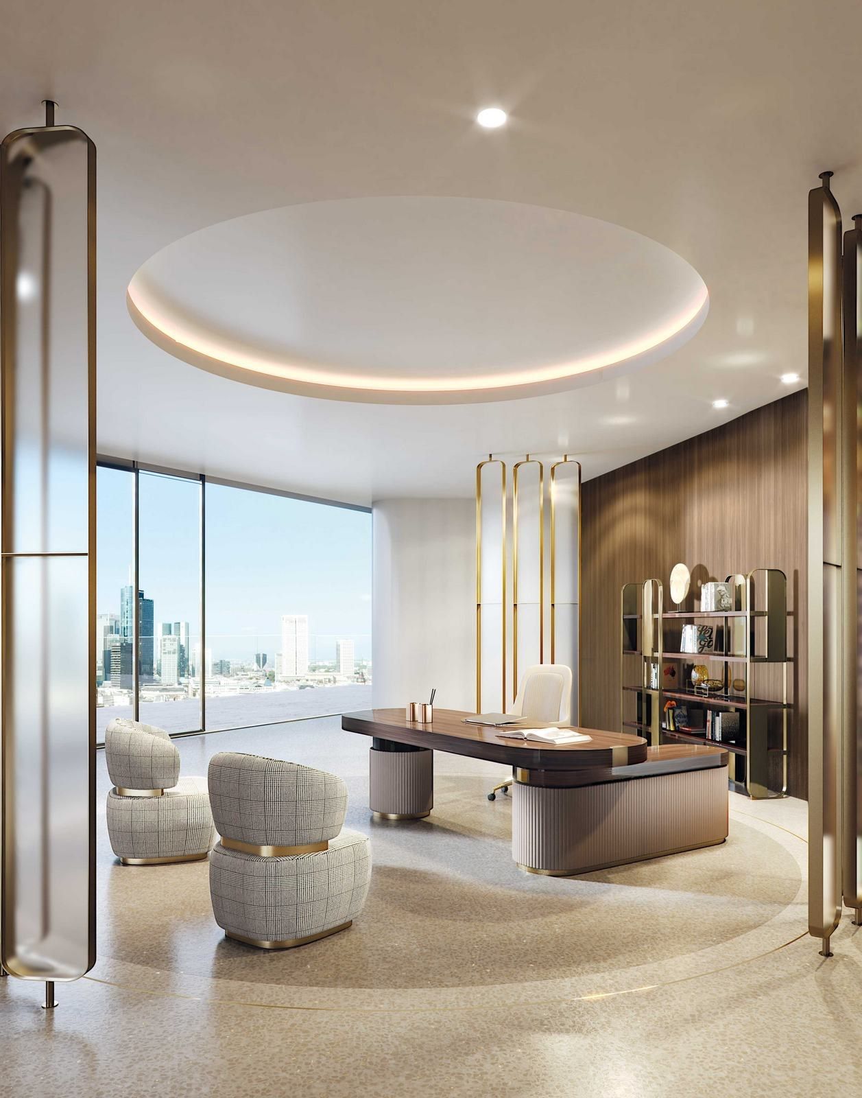 Тканевое кресло Capital Collection ARCH-00074088 - Вид №2