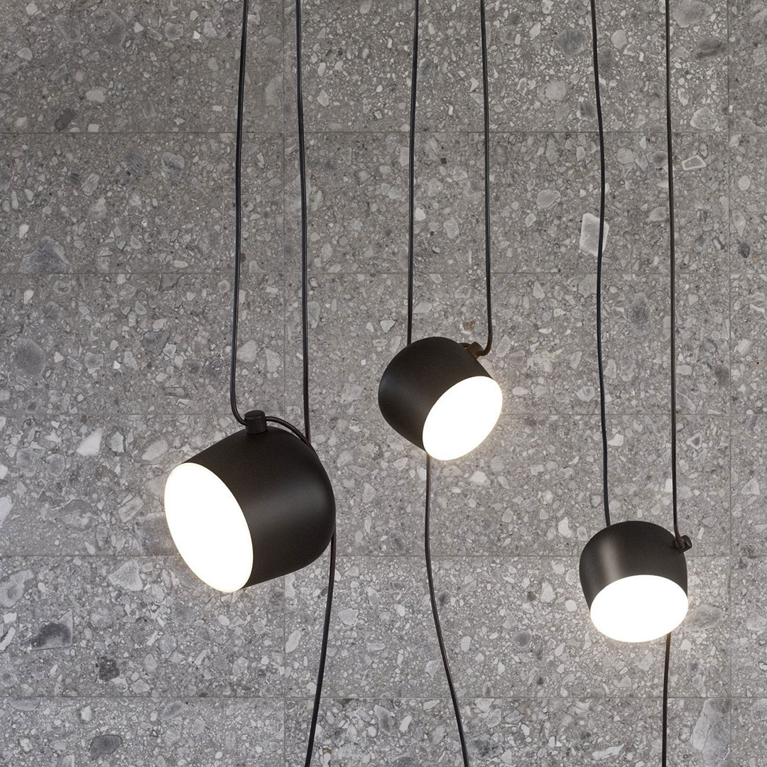 Flos AIM F0090030 черный подвесной светильник 116911 - Вид №5