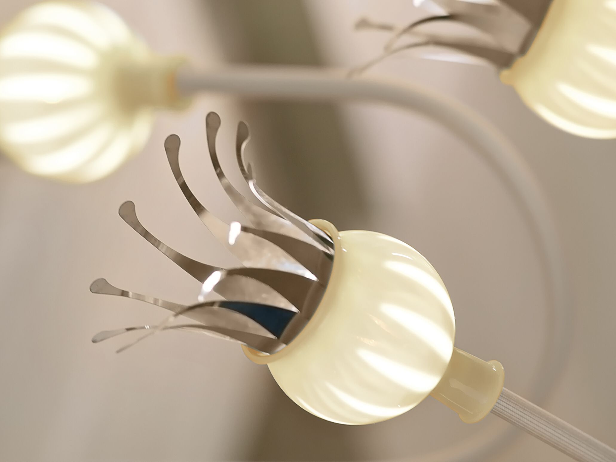 Алюминиевый и стеклянный настенный светильник с гибкой рукояткой serien.lighting POPPY ARCH-00006700 - Вид №3