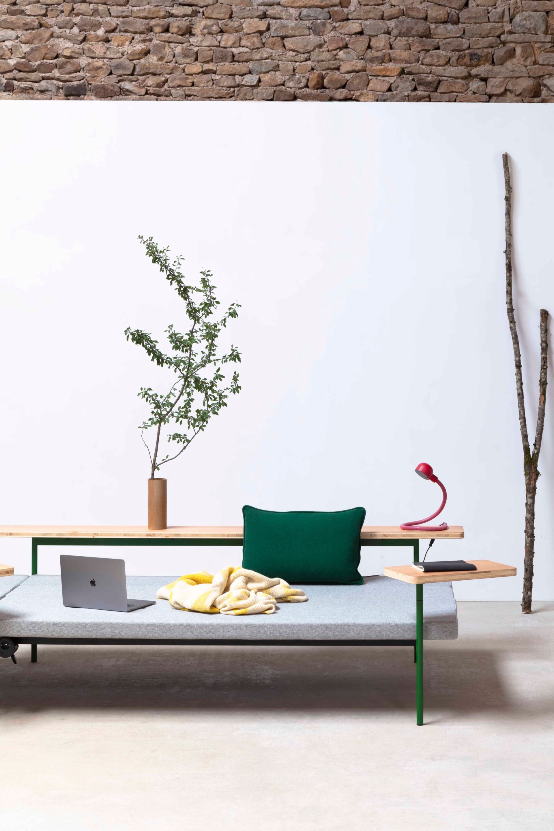 Модульная мягкая скамейка из ткани Established&Sons Island ARCH-00100058 - Вид №26