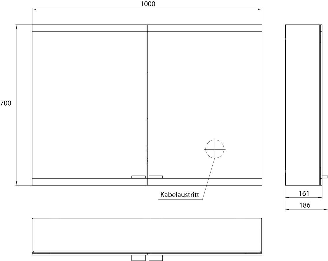 Emco Bad Настенное зеркало с контейнером Evo sun-id-1500185 - Вид №20