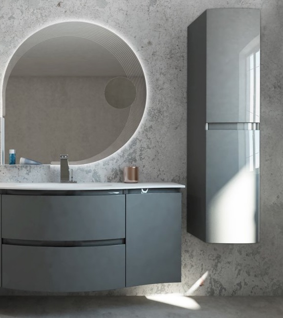 Мебель для ванной CEZARES VAGUE 104 Antacite 44221 - Вид №1