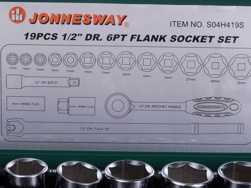 Набор инструментов Jonnesway S04H419S 0152570 STDN-0024211 - Вид №5