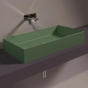 AG80MIRTOMATT Накладная раковина на столешницу  прямоугольная Simas Agile