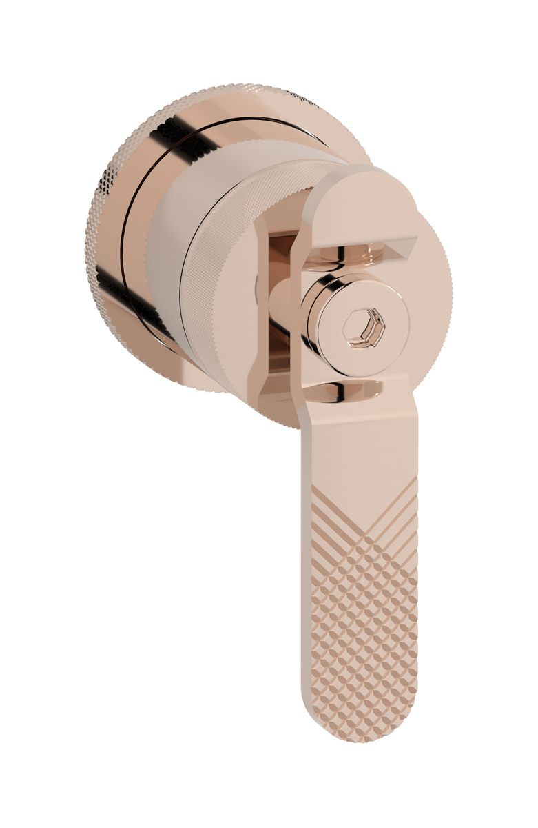 Внешние части встроенного смесителя на 1 потребителя WE ARE IB b2305rs Rose Gold Bold