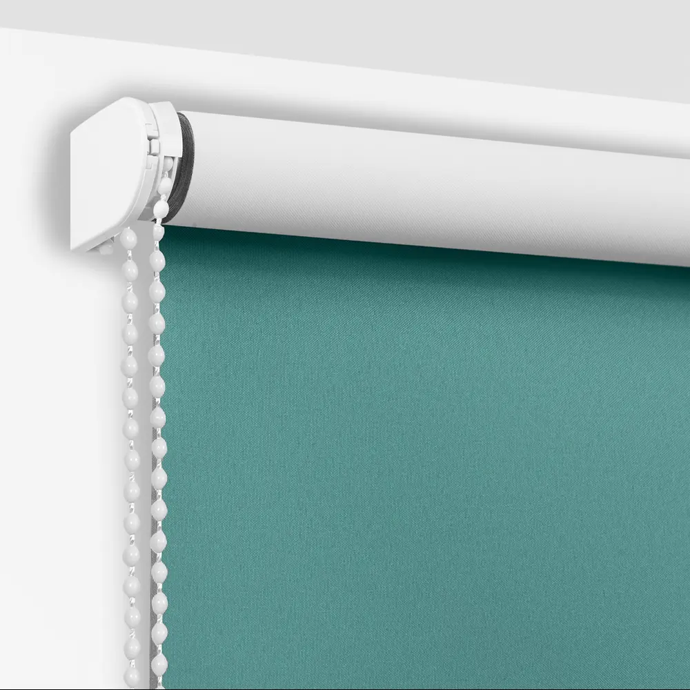 Штора рулонная блэкаут Inspire Santos 60x160 см бирюзовая Celadon 2 82688269 STLM-2107663 - Вид №3