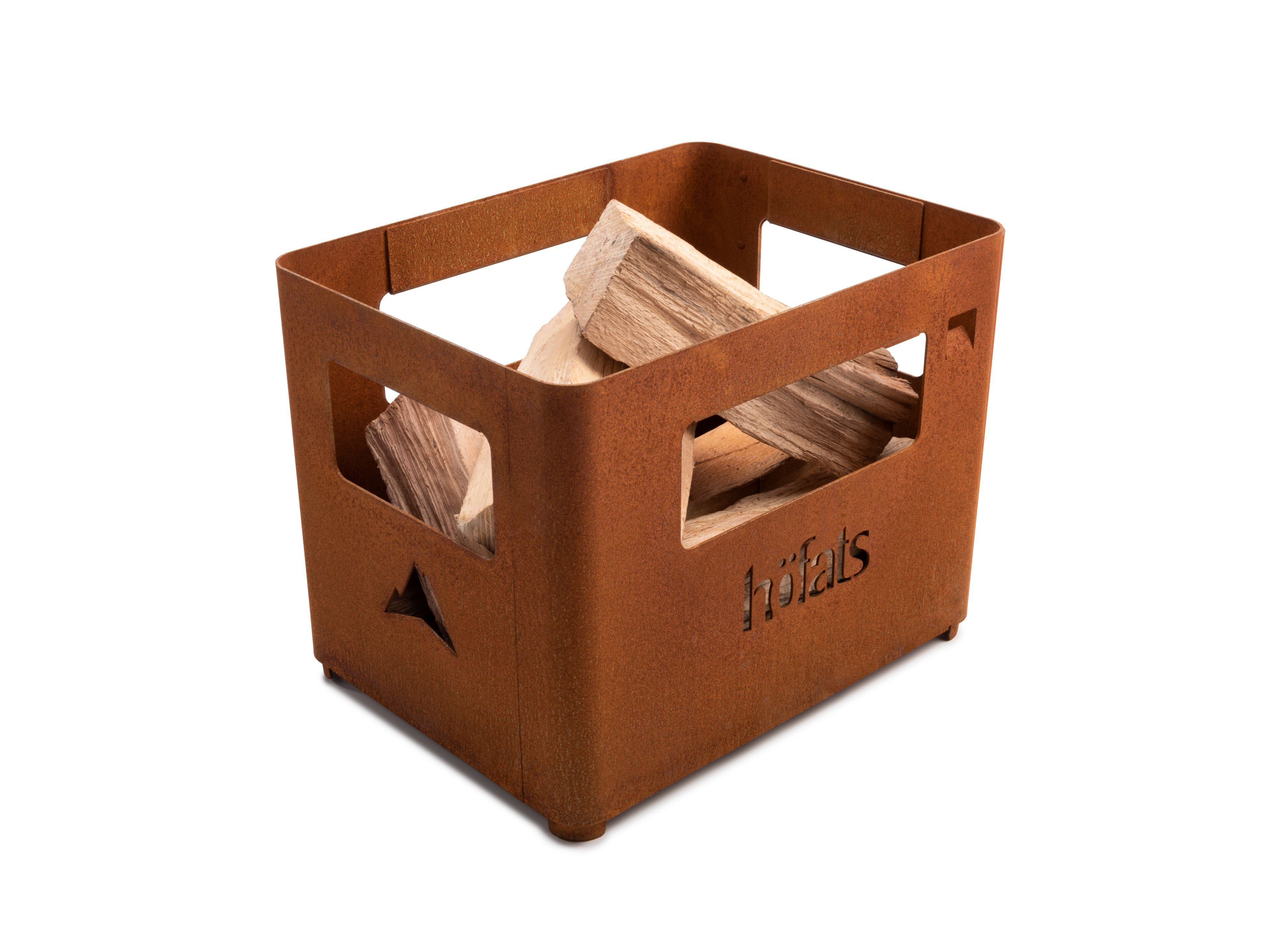 Стальная чаша для костра / держатель для бутылок Corten™ höfats Beer Box ARCH-00116370 - Вид №1