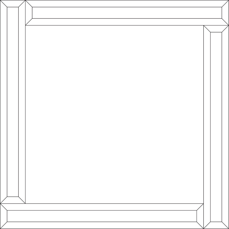 BY 0813 Зеркало с зеркальным обрамлением EVOFORM Style - Вид №1