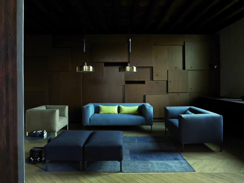 Verzelloni Секционный диван со съемным чехлом из ткани Fold sun-id-1440020 - Вид №5