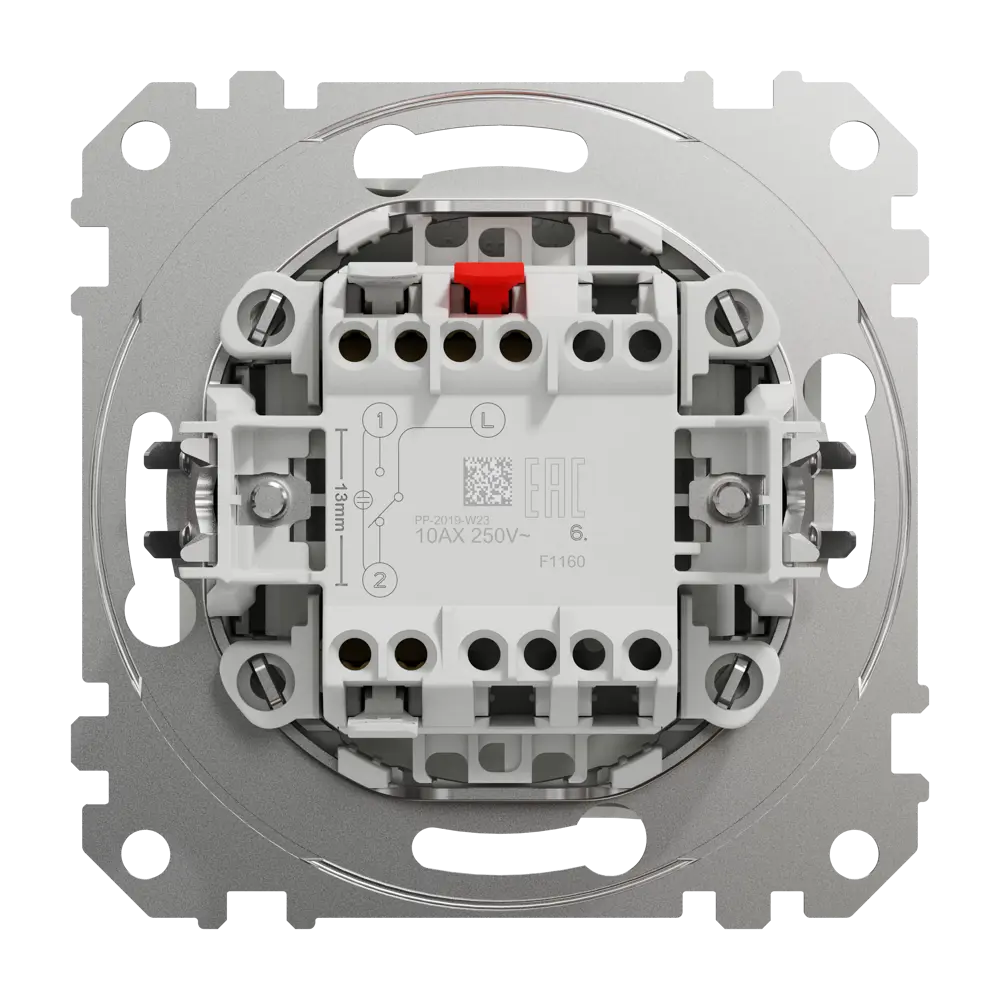 Переключатель встраиваемый Systeme Electric Sedna Design 1 клавиша, цвет белый 84830238 STLM-2067940 Sedna Design Elements - Вид №2