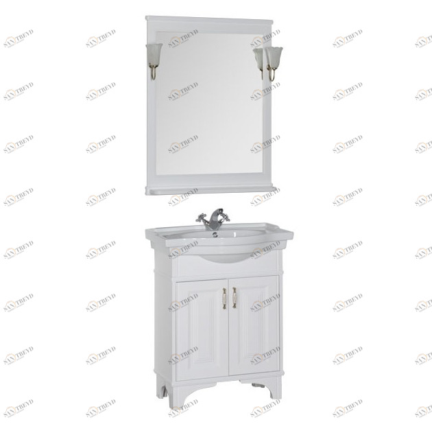 Комплект мебели Aquanet Валенса 70 белый 00180461