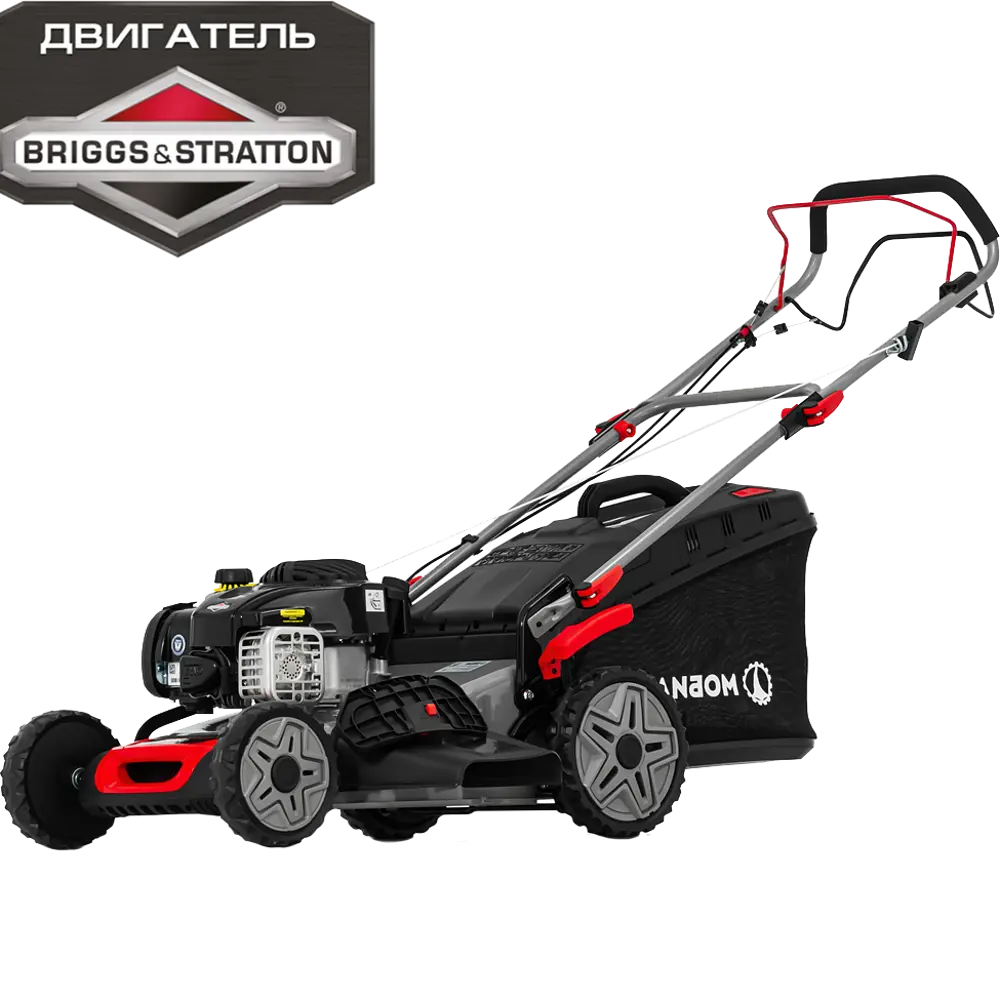Газонокосилка бензиновая самоходная Мобил К XM461 ПРО BRIGGS & STRATTON 4 л.с  46 см STLM-2198857
