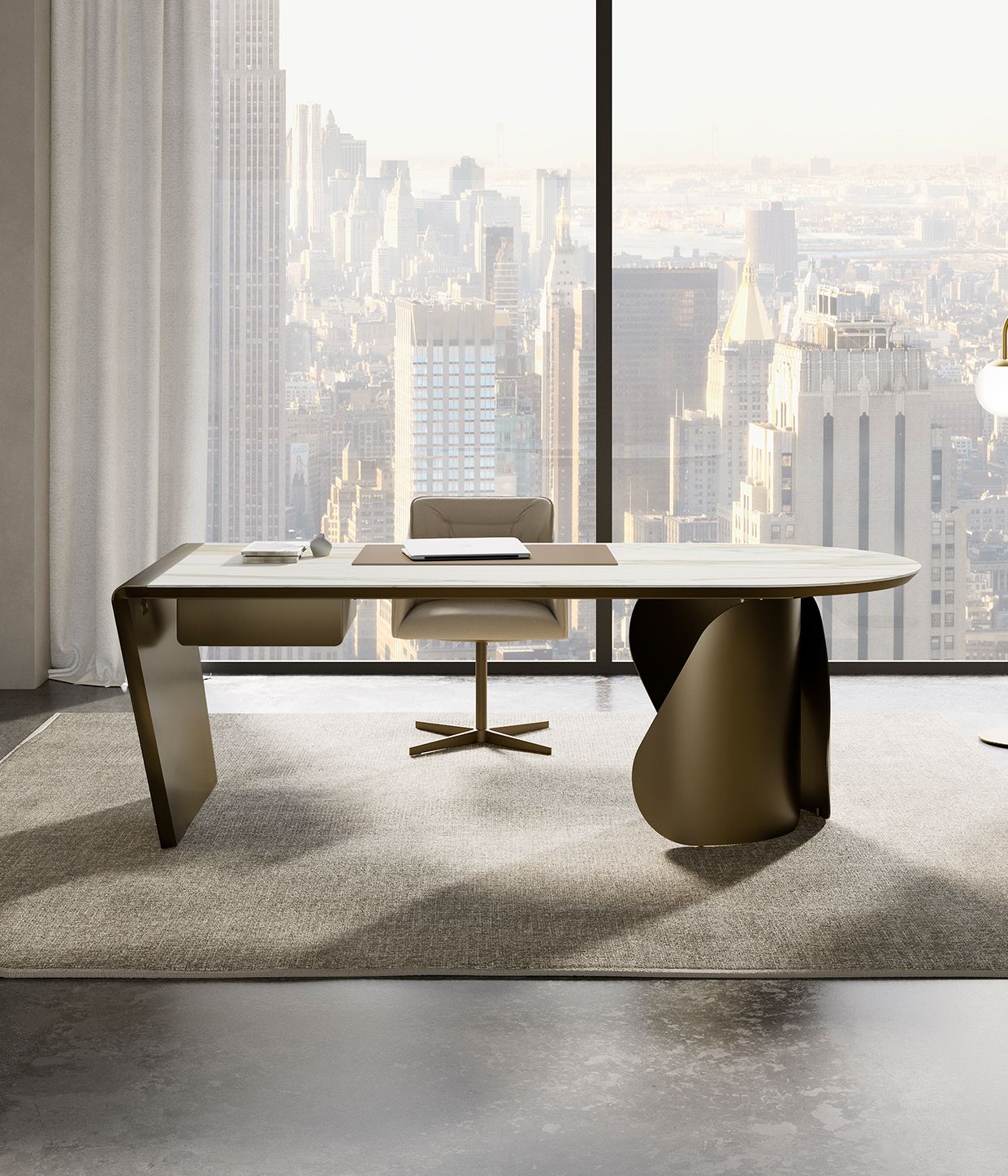 Керамический стол с ящиками EFORMA Onda ARCH-00052379