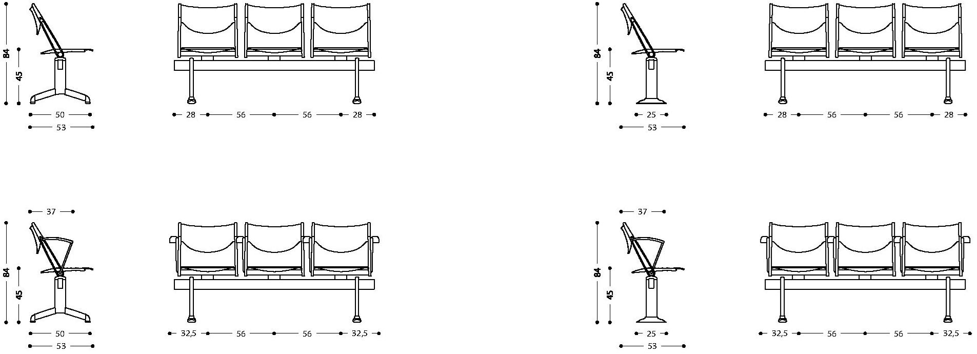 LAMM Сиденье на деревянной балке с откидным сиденьем Conpasso sun-id-1386329 - Вид №4
