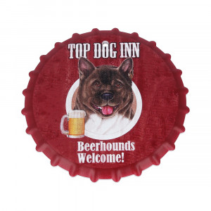 278888 Подставка под горячее "Добро пожаловать в пивнушку для крутых собак" керамика РЕМЕКО