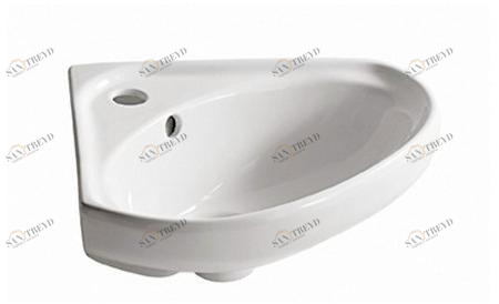 Подвесная раковина настенная овальная Galassia Comunità e disabilità белая sun-id-1421770