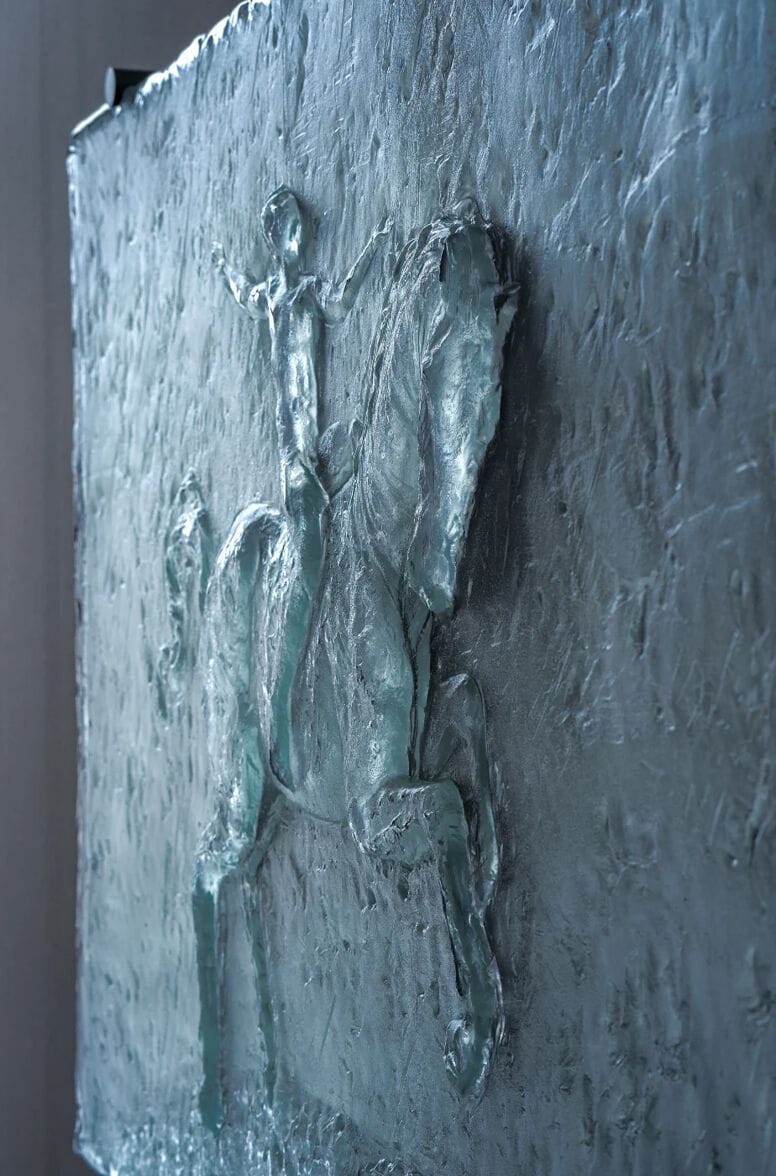 Декоративный предмет стеклянной стены PlusObject HORSE ARCH-00060903 - Вид №2