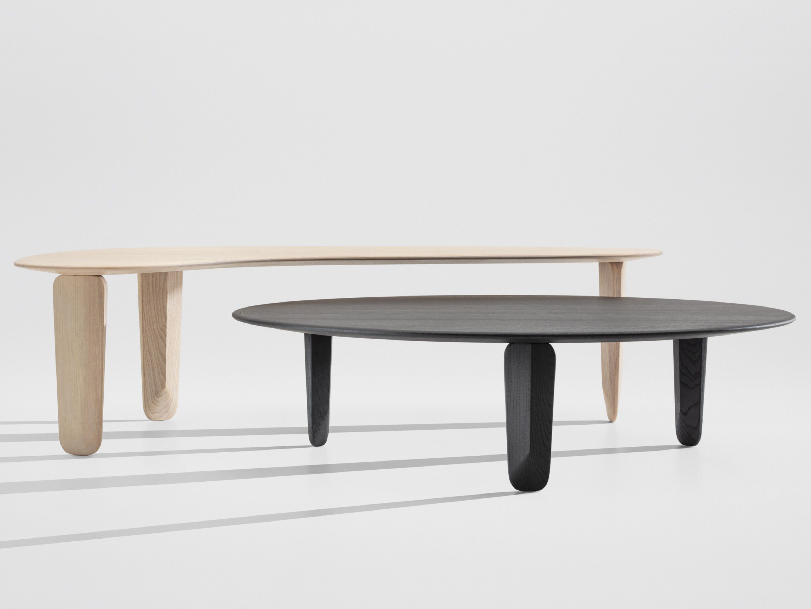 Низкий журнальный столик из массива дерева ZEITRAUM Kuyu ARCH-00132219 - Вид №2