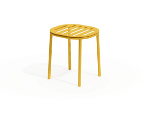 Алюминиевый низкий садовый стул с порошковым покрытием