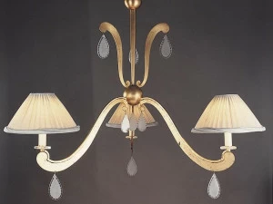 OFFICINACIANI Люстра из железа непрямого света с кристаллами Formelle Hl1036ch-3