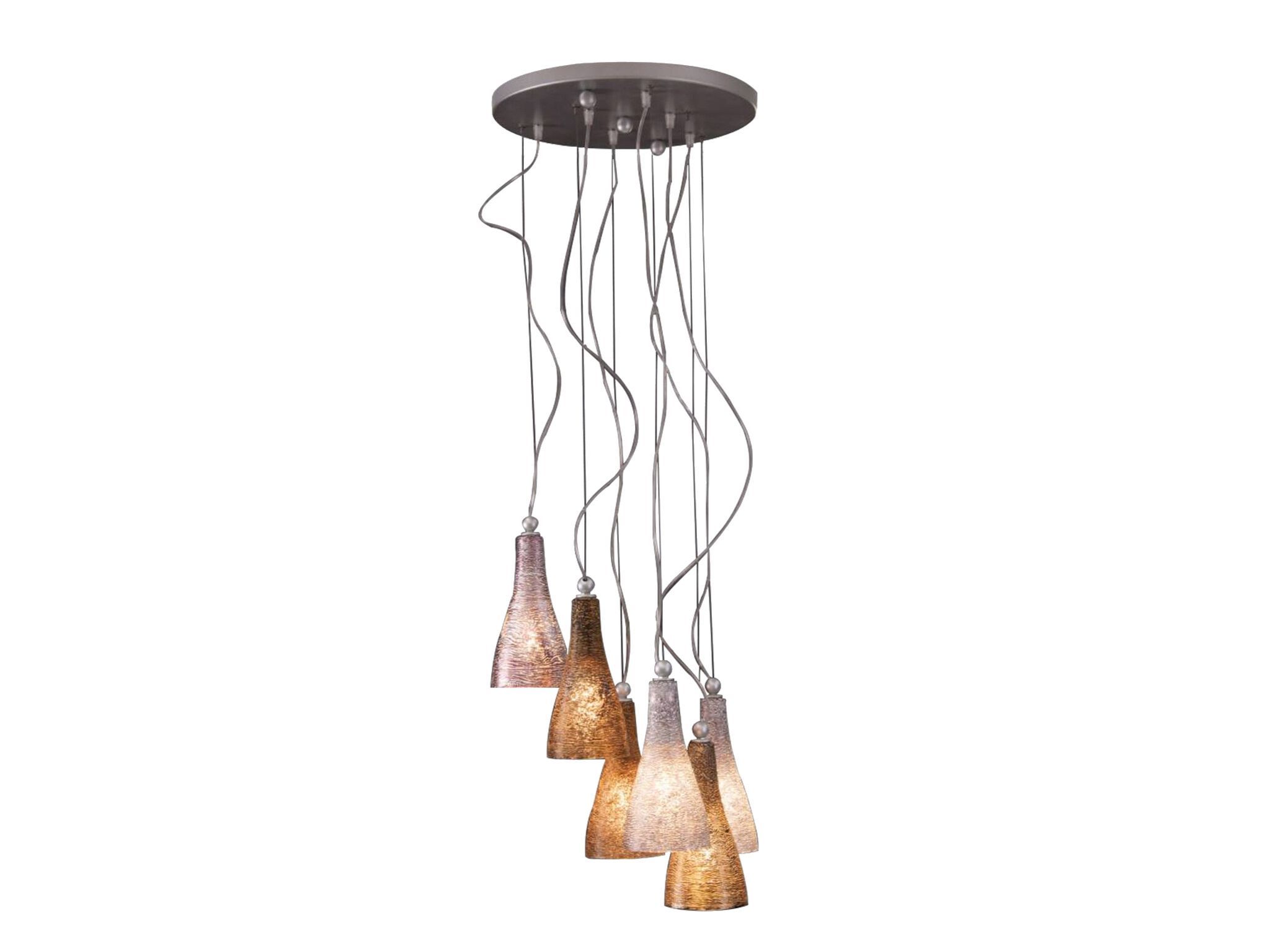 Стеклянный светодиодный подвесной светильник Lampex Italiana Glass ARCH-00026440