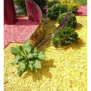 Santreyd Декоративная щепа желтая 50 л для ландшафтного дизайна 87655107