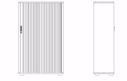 Dieffebi Шкаф офисный с тамбурными дверцами Primo 29dk800 - Вид №8
