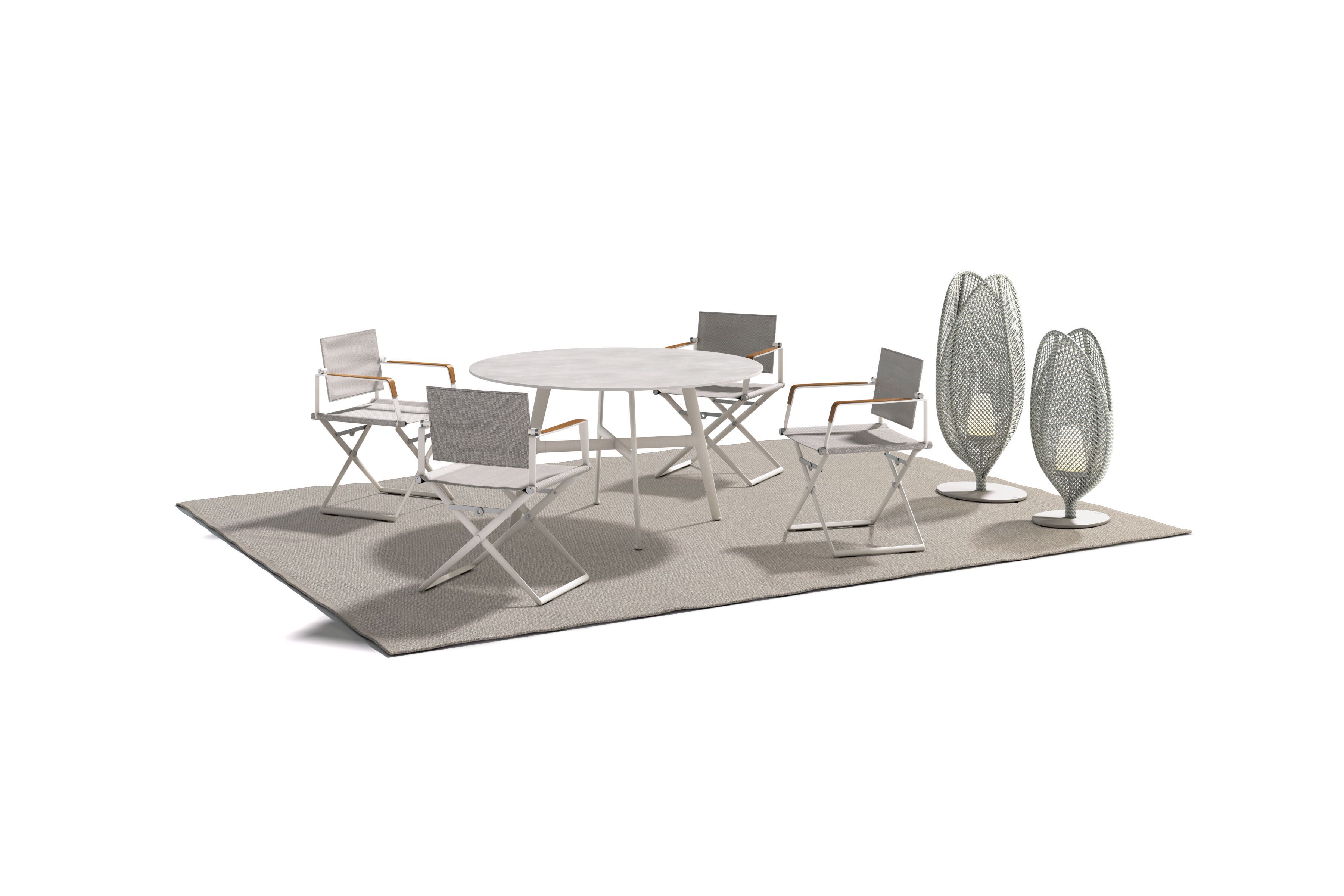 Круглый садовый стол с керамической столешницей DEDON SEAX ARCH-00127723 - Вид №2