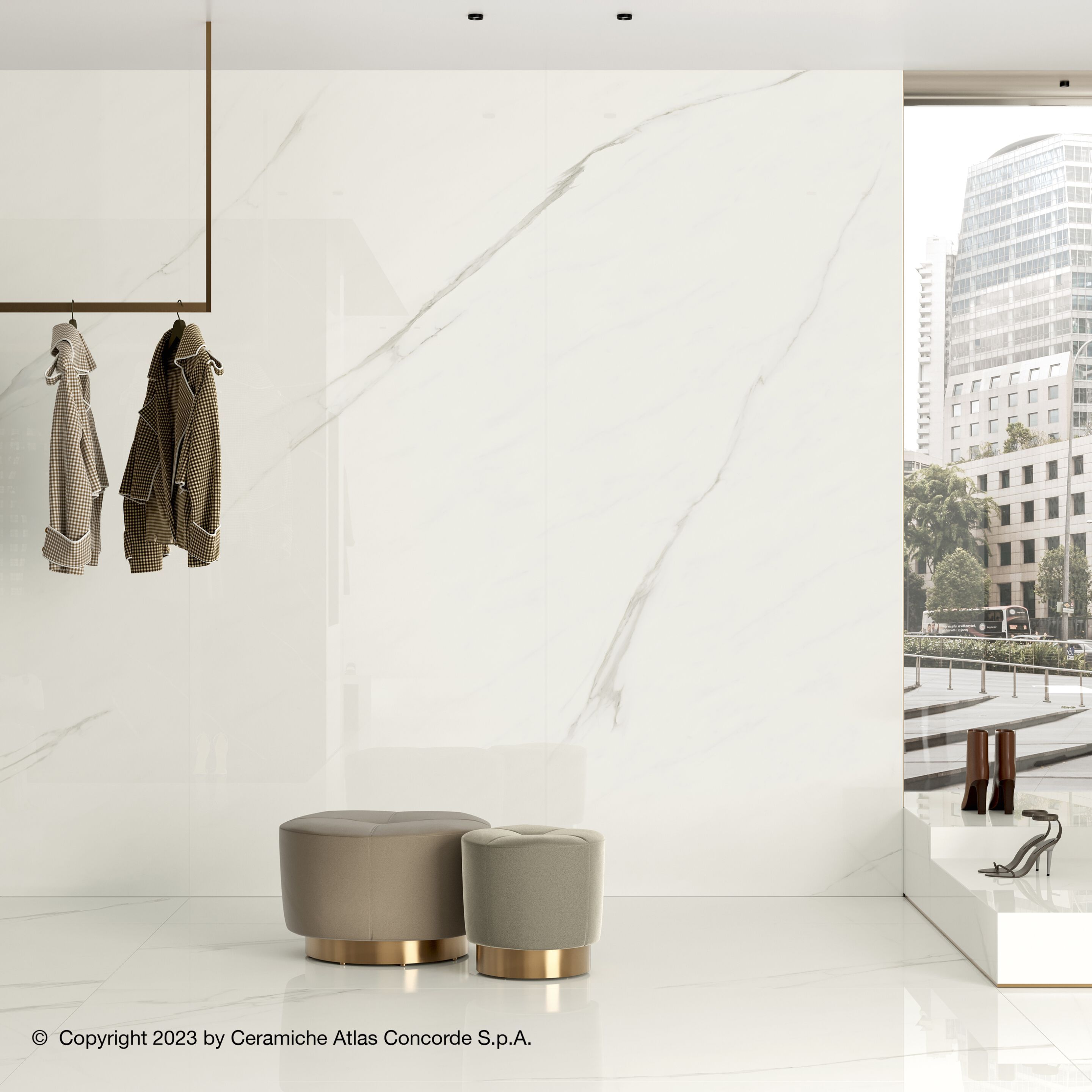 Пол / керамогранит с мраморным эффектом Atlas Concorde Marvel чудо ARCH-00010333 - Вид №22