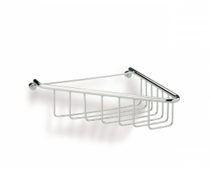 571(25) Stil Haus, решётка в ванную 1-уровневая угловая, высота 5 см, цвет бронза