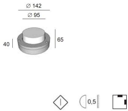 BEL-LIGHTING Настенный светильник для улицы / потолочный светильник для улицы из алюминия  504  - Вид №1