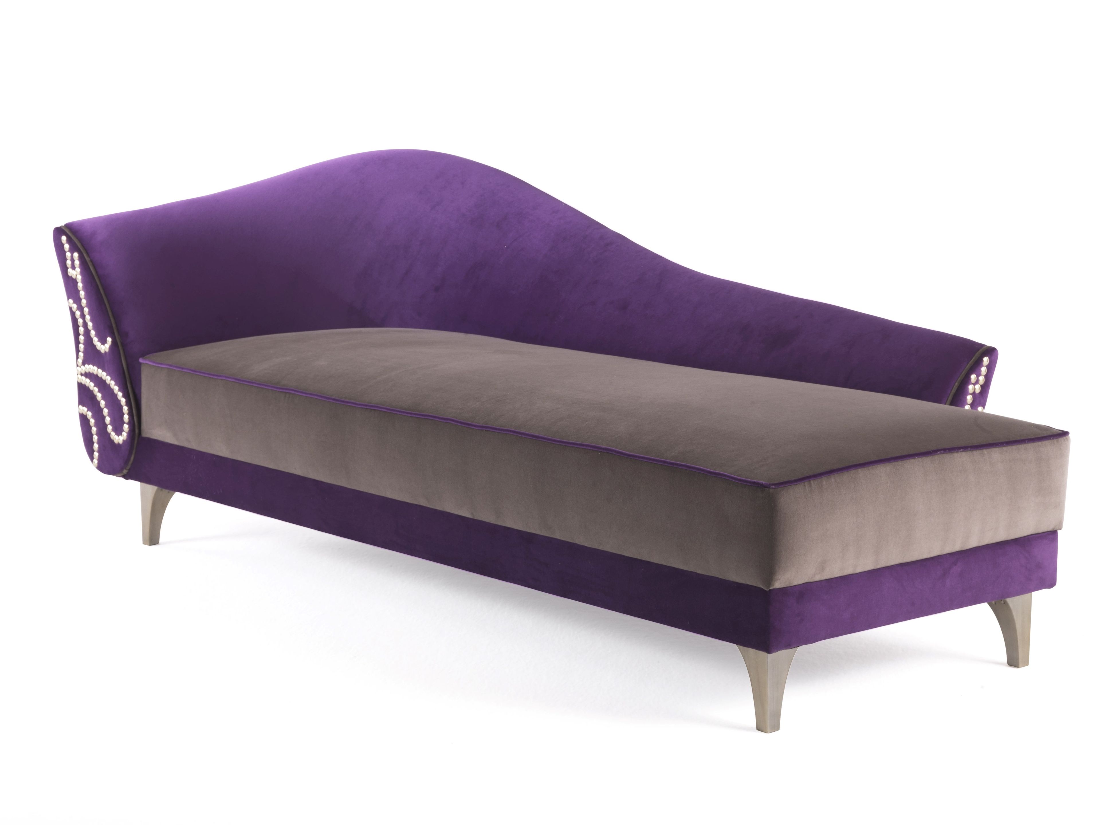 Бархатная мягкая спальная кровать ETRO Home Interiors ARCH-00078822 - Вид №1