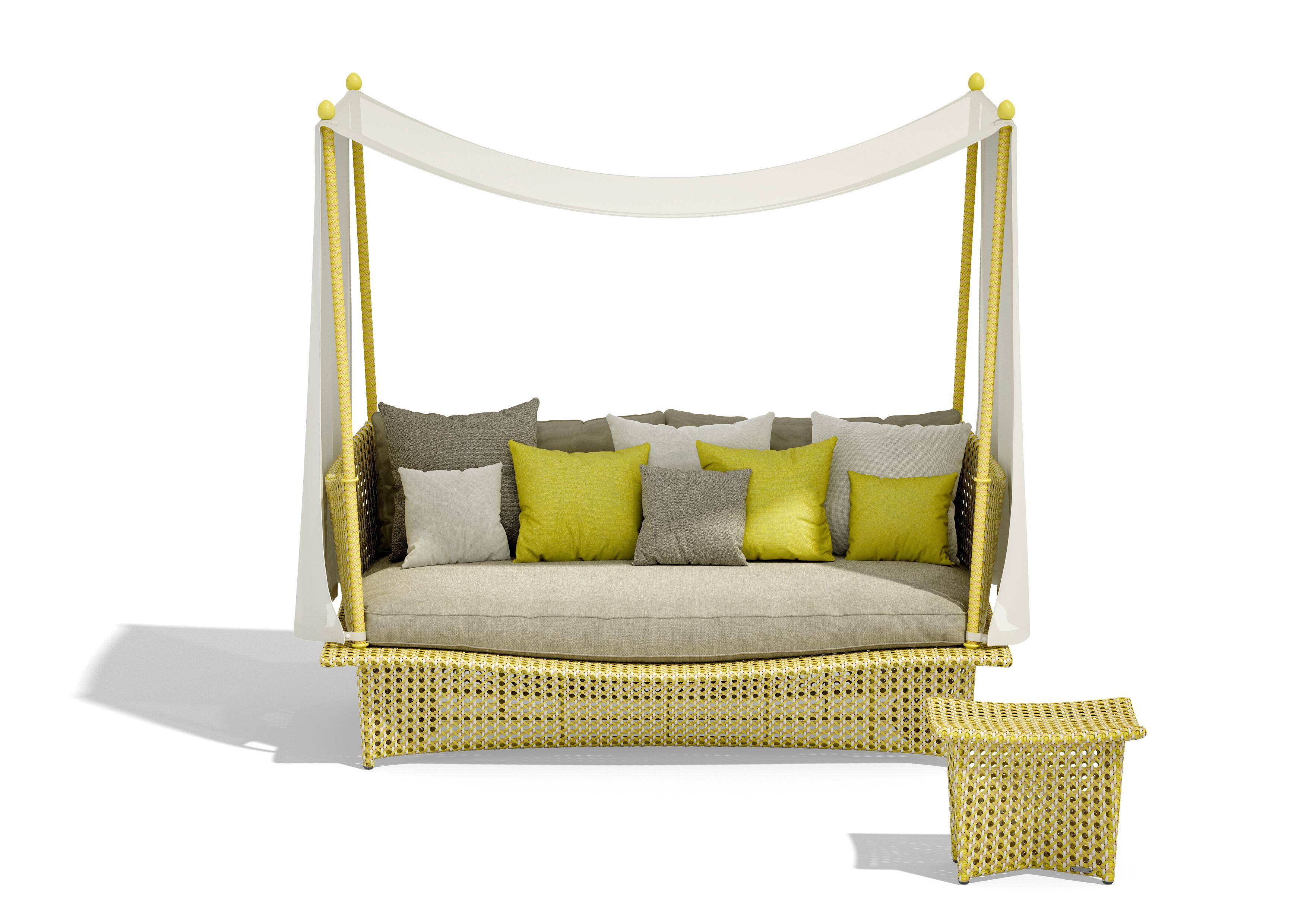 Тканевая Садовая кровать с навесом DEDON DAYDREAM ARCH-00017522 - Вид №1