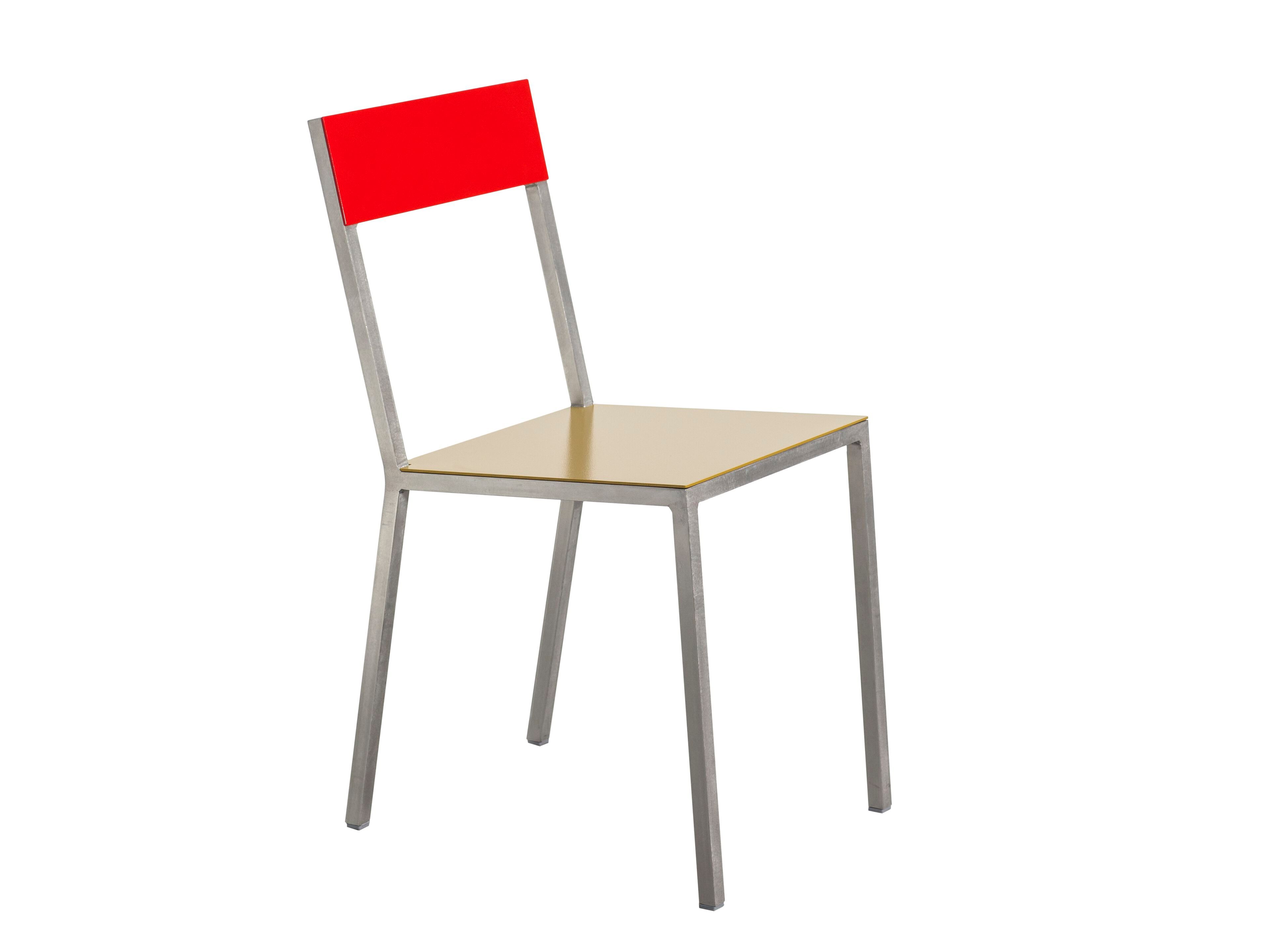 Алюминиевый стул с открытой спинкой valerie_objects ALU CHAIR ARCH-00088703