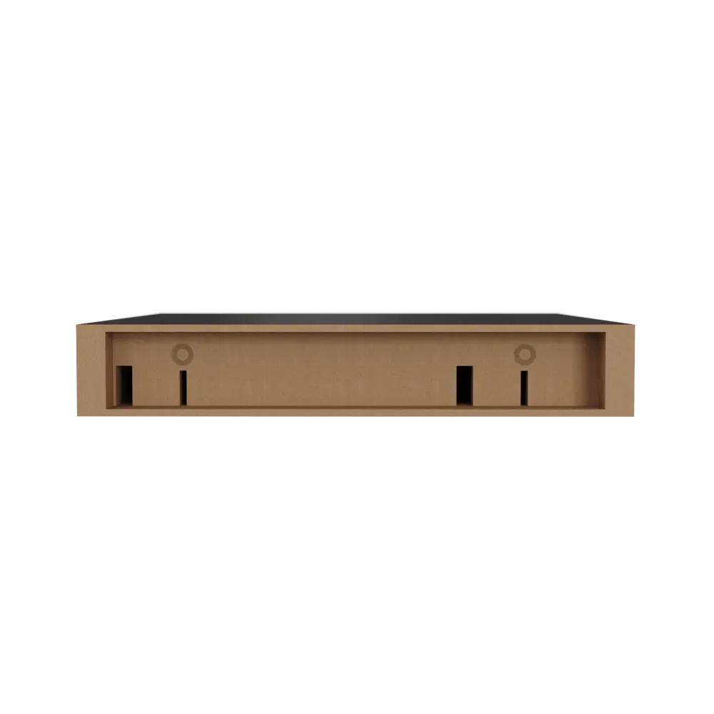 Полка настенная Spaceo Paris 23x23.5 см МДФ цвет чёрный 82877510 STLM-2090225  - Вид №5