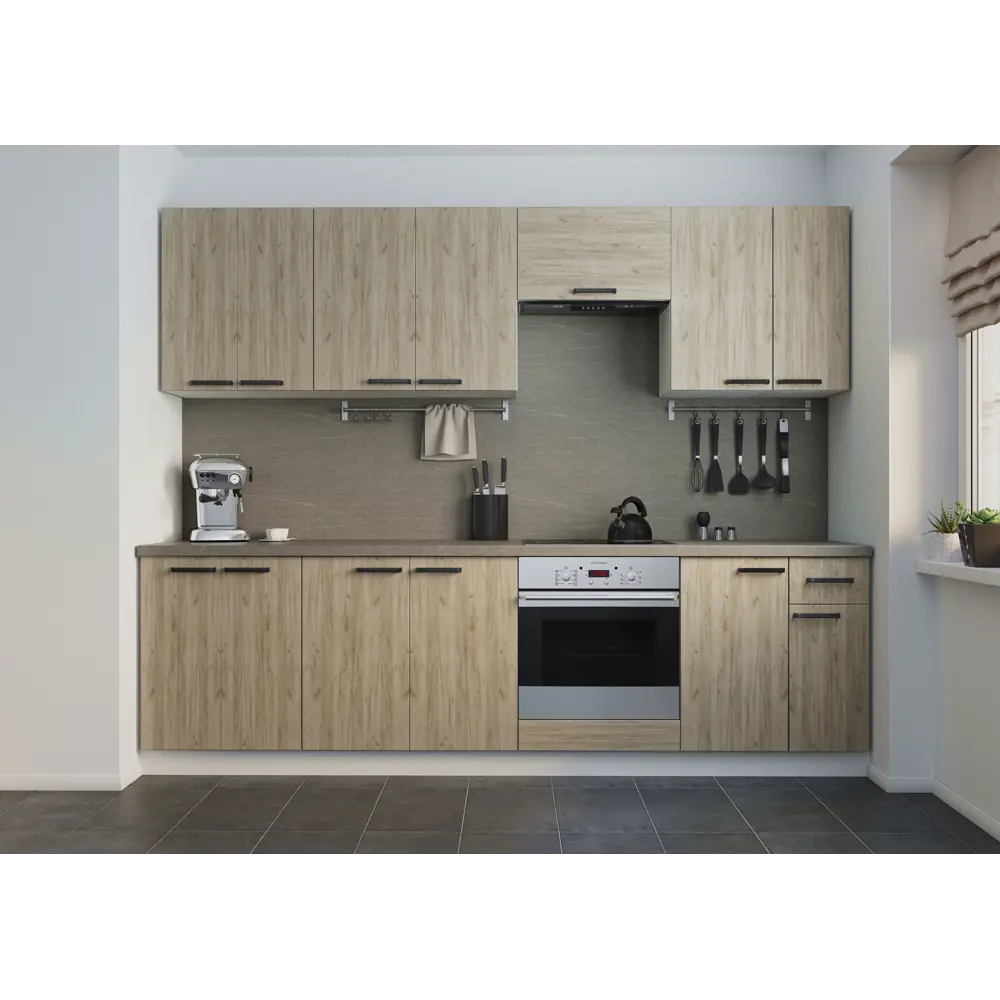 Кухонный шкаф Santreyd Дейма - стильное решение для современной кухни 87234016 Дейма темная STLM-0883996 - Вид №13