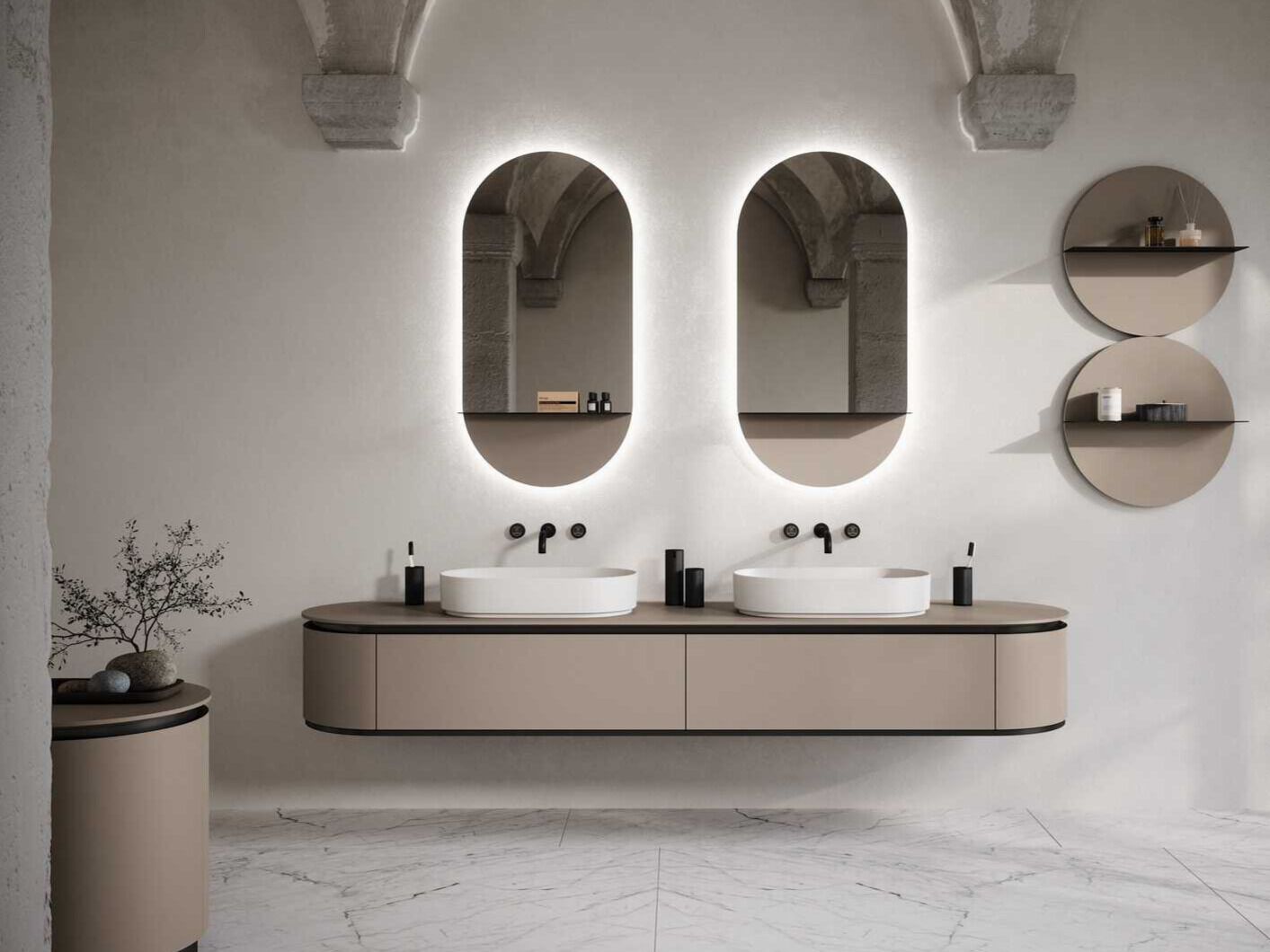 Полная мебель для ванной комнаты OASIS Naos ARCH-00095682