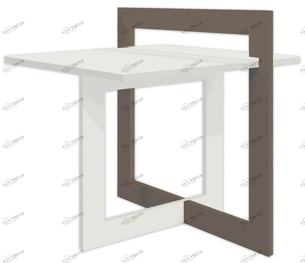 LAS Прямоугольный журнальный столик из мдф sun-id-1419212
