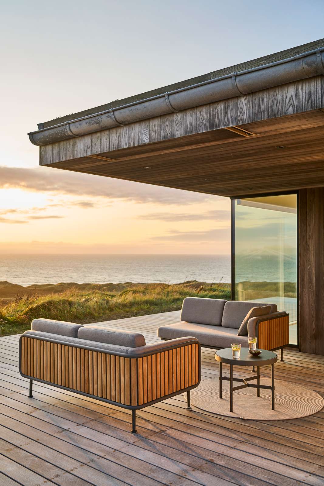 Керамический круглый высокий садовый журнальный столик Mindo Mindo 100 ARCH-00122814 - Вид №1