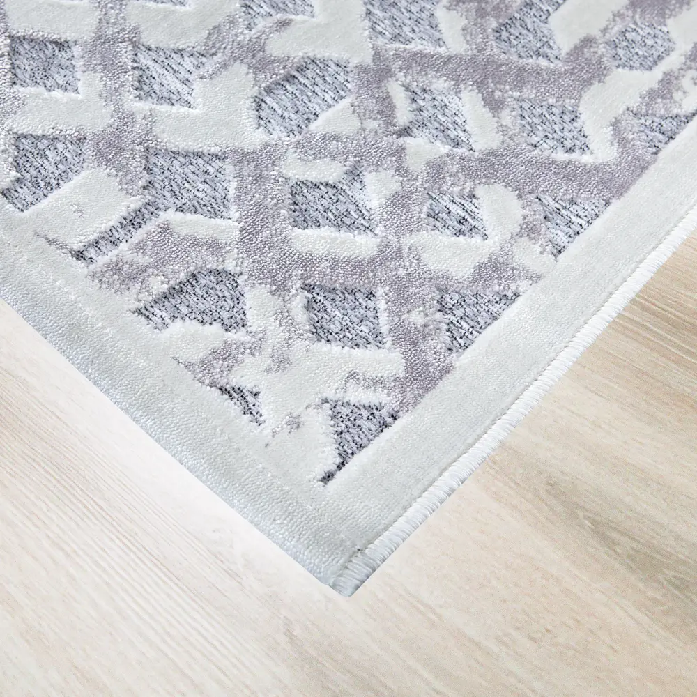 Ковер вискоза Рим 722W 160x235 см цвет светло-серый 82186647 STLM-2018771 CTIM  - Вид №2